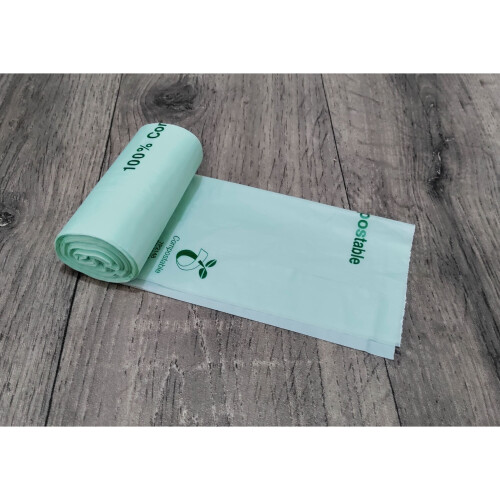10L Compostable Food Waste Caddy Bags 24 Biodegradable Bin Liners 1