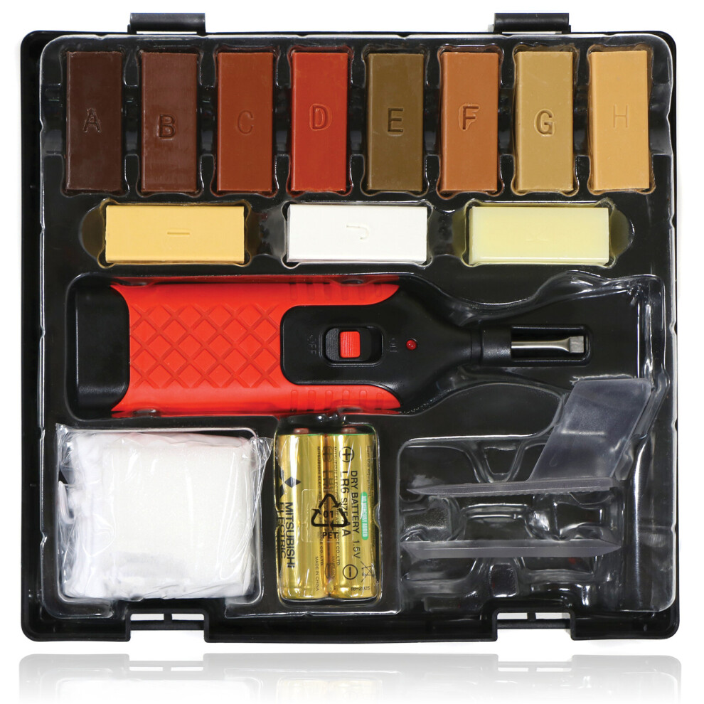 19 Piece Wood Wooden Flooring Surface Laminate Floor & Furniture Repair Kit