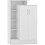 Seconique Nevada Petite Open Shelf Wardrobe White Gloss 5