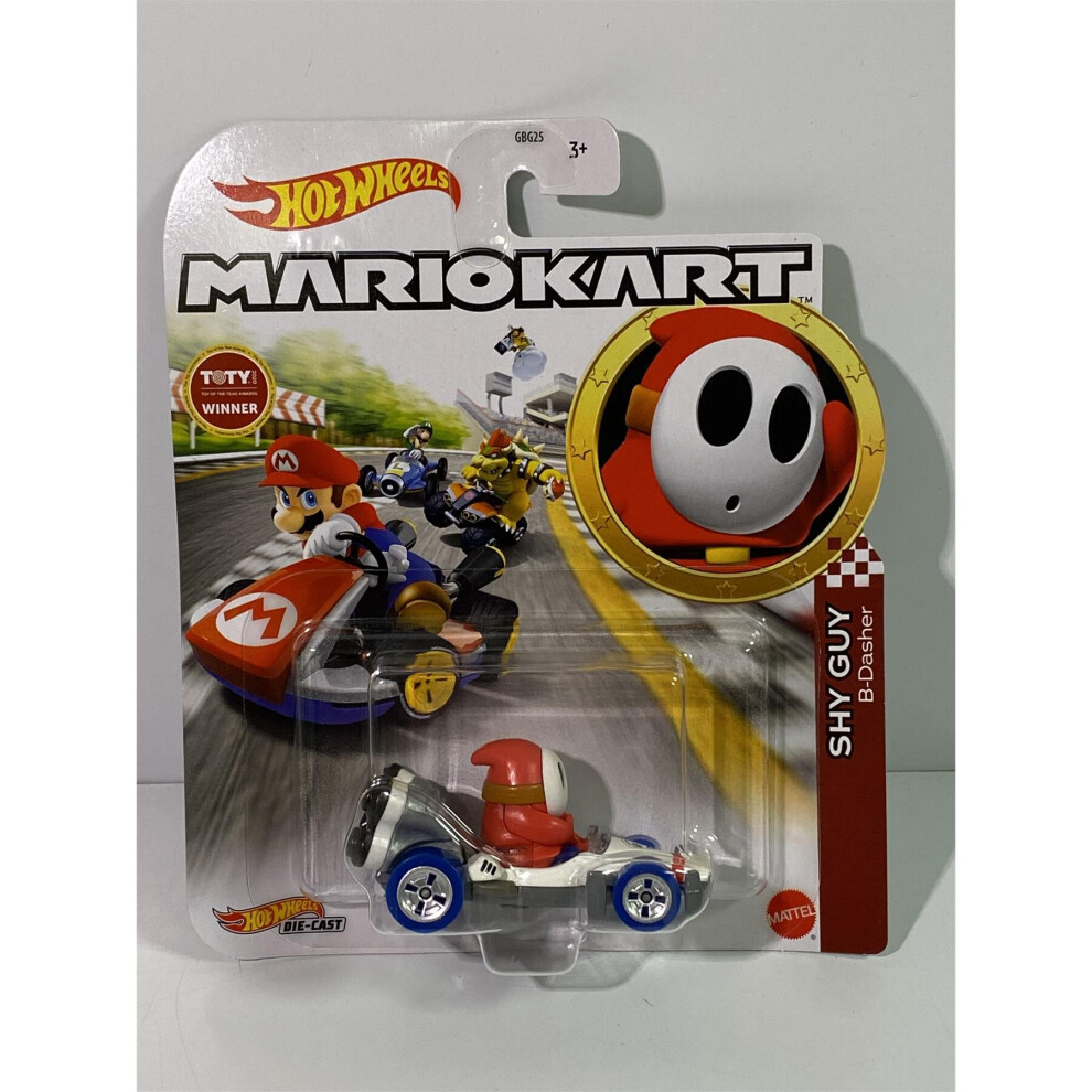 Mario Kart Hot Wheels Shy Guy B-Dasher GJH61