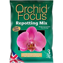 2 X Orchid Focus Repotting Mix 3 Litre