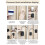 (White) Window Safety Password Lock Refrigerator Password Restrictor For Childproof 3