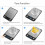 Kitchen Scales, Digital Kitchen Scales, Ultra Slim Design with LED 4