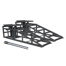 Switzer Vehicle Car Ramp - Lift 2 Ton Hydraulic Jack Garage Heavy Duty Grey x 2