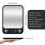 Kitchen Scales, Digital Kitchen Scales, Ultra Slim Design with LED 5
