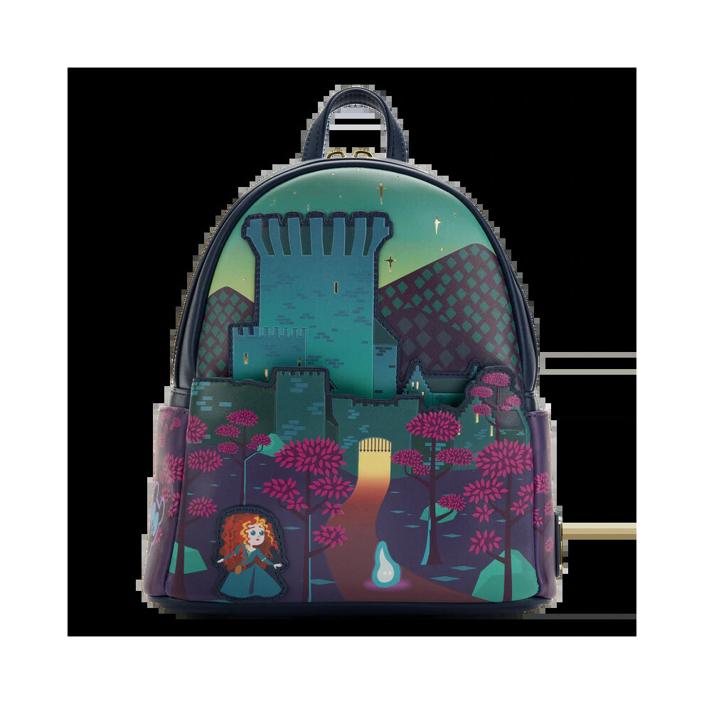 Disney Brave Princess Castle Series Loungefly Mini Backpack