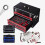 AREBOS AREBOS 172 pcs Tool Kit with Metal Tool Box DIY Hand Tools Red/Black 1