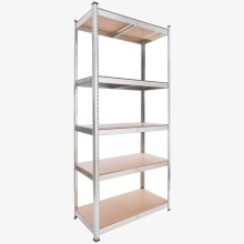 AREBOS Heavy duty Shelf | 90 x 45 x 200 cm | load capacity 2200 lbs (1000 kg)