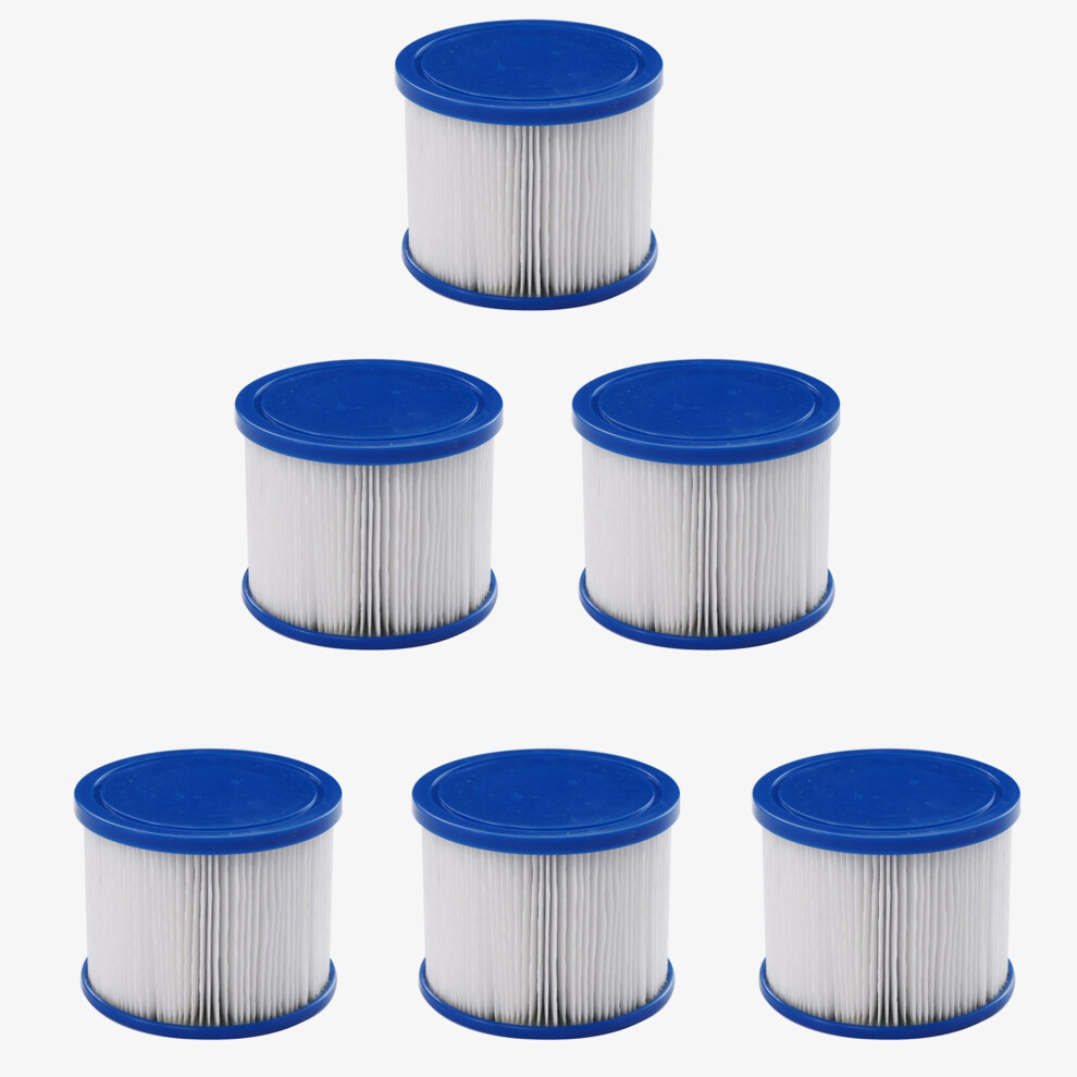 AREBOS Pool Filter | 6x Filter Cartridges Spa Hot Tubs
