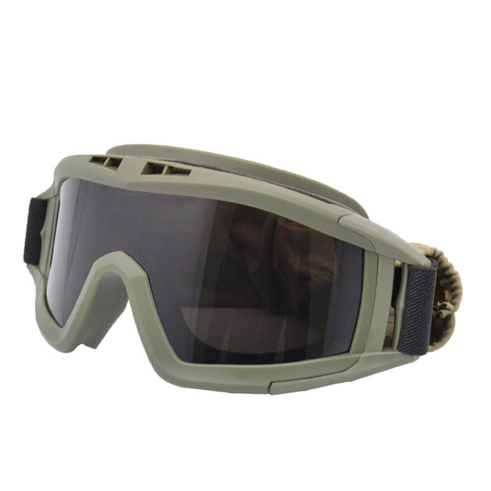 (Green) Military Airsoft Tactical Goggles