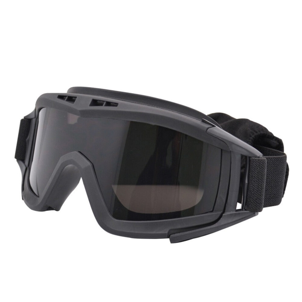 (Black) Military Airsoft Tactical Goggles