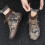 (Black, 10.5) Cow Leather Casual Boots 10