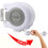 30m Double Line Wall Mounted Washing Line Automatic Retractable Extendable Line 6