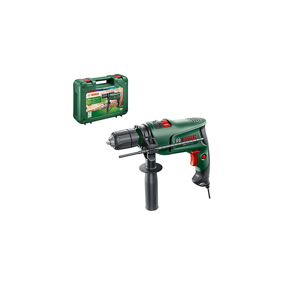 Bosch Electric Combi Drill EasyImpact 600 (600 W, in Carrying Case)