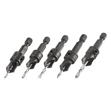 Trend QR/CS/Set Quick Release 5 Piece Countersink Set - 1/4&quot Hex Shank