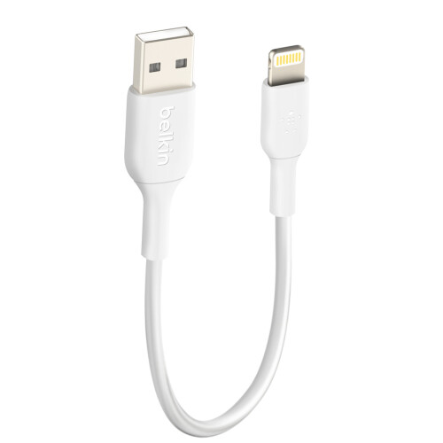 Belkin Cable Lightning a USB-A de BELKIN 0.15M Blanco 1