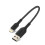 Belkin BELKIN - cable - PVC A-LTG 0.15M, NEGRO - PVC A-LTG 1