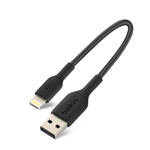 Belkin BELKIN - cable - PVC A-LTG 0.15M, NEGRO - PVC A-LTG