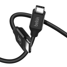 USB-C Thunderbolt 3 Cable Data Transfer 40 Gbit/s 80cm Length Belkin Black