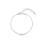 Ted Baker Ted Baker Harsa Tiny Heart Bracelet Silver and Rose Gold Tone Options (Silver Tone) 1