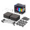 6 Smart App Controlled Twinkly Square LED Lights | Multi Colour Change Control Indoor Home Dimmable 1