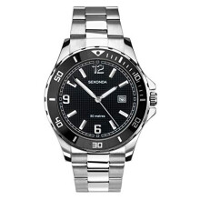 SEKONDA Mens Analogue Classic Quartz Watch with Stainless Steel Strap 1513.27