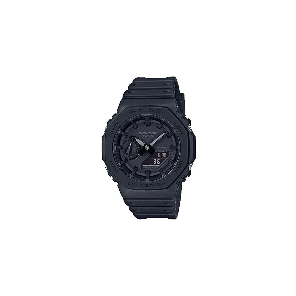 Casio Mens Analogue-Digital Quartz Watch with Plastic Strap GA-2100-1A1ER