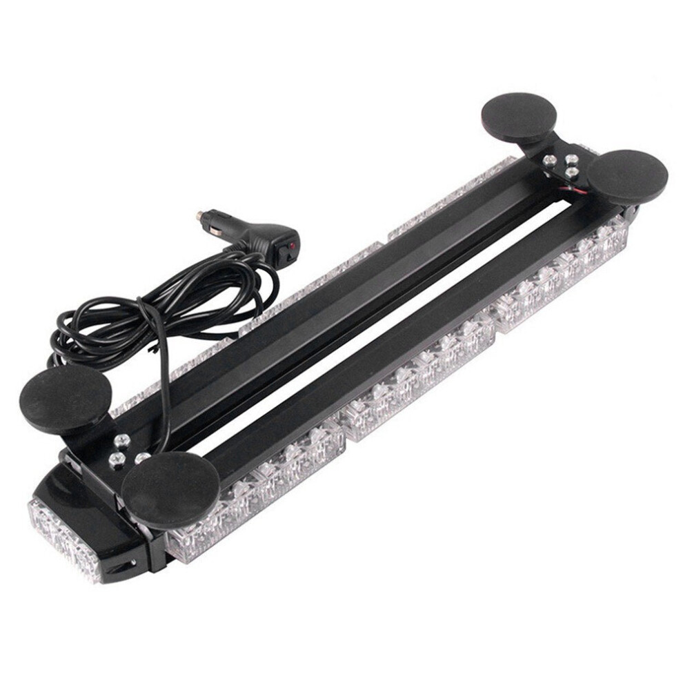 30W Led Double Side Traffic Advisor Strobe Flashing Emergency Lights Amber/Light 3654659123152