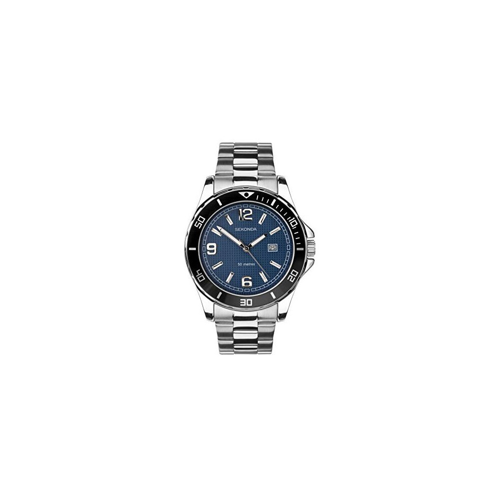 House of Watches - Sekonda Dive Stainless Steel Blue Dial Watch 1512 - Image 4