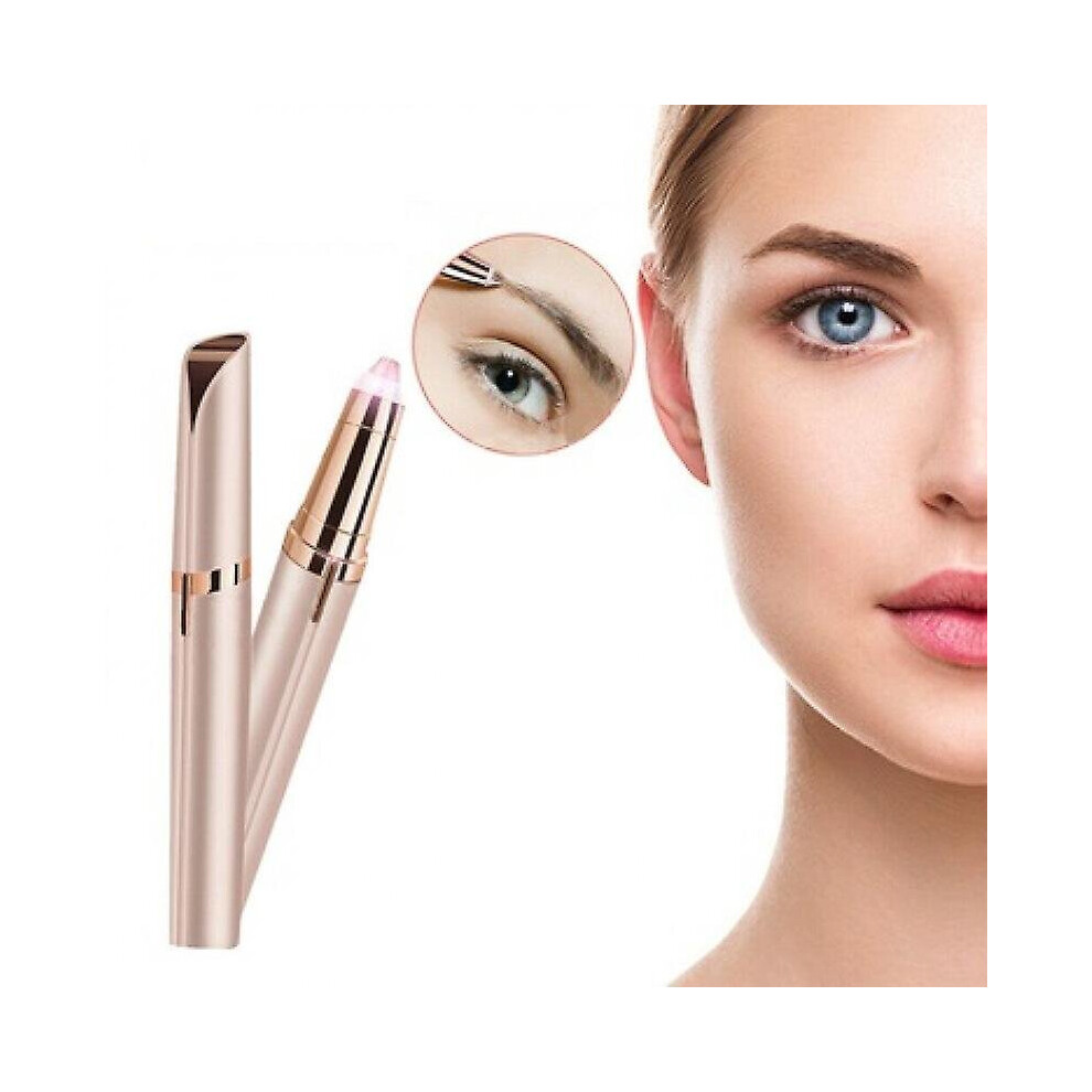 Not,Specified (Gold) Electric Eyebrow Trimmer Automatic Painless Eyebrow Hair Remover For Women