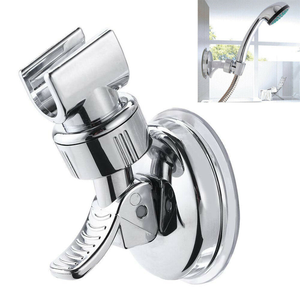 Bathroom Strong Vacuum Suction Cup Wall Mount Holder Adjustable Hand Shower Head Bracket