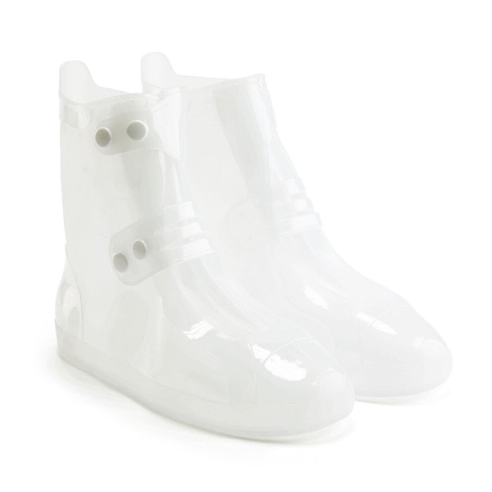 (White, 4XL) Cycling Overshoe Latest Waterproof Outdoor Bicycle Riding Shoes