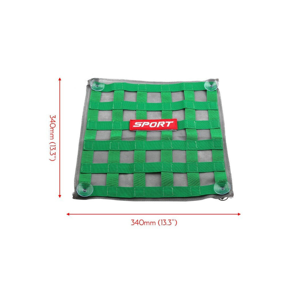 (Green) Racing Window Safety Net