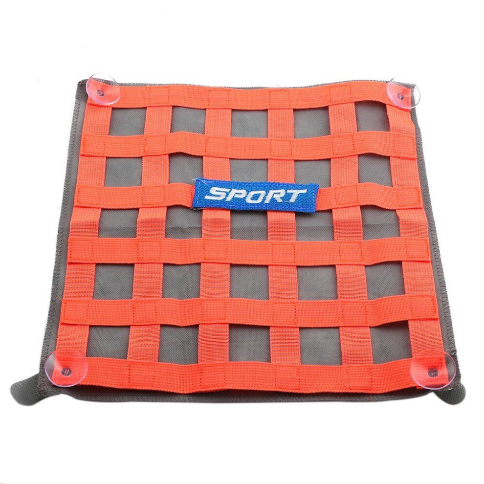 (Orange) Racing Window Safety Net