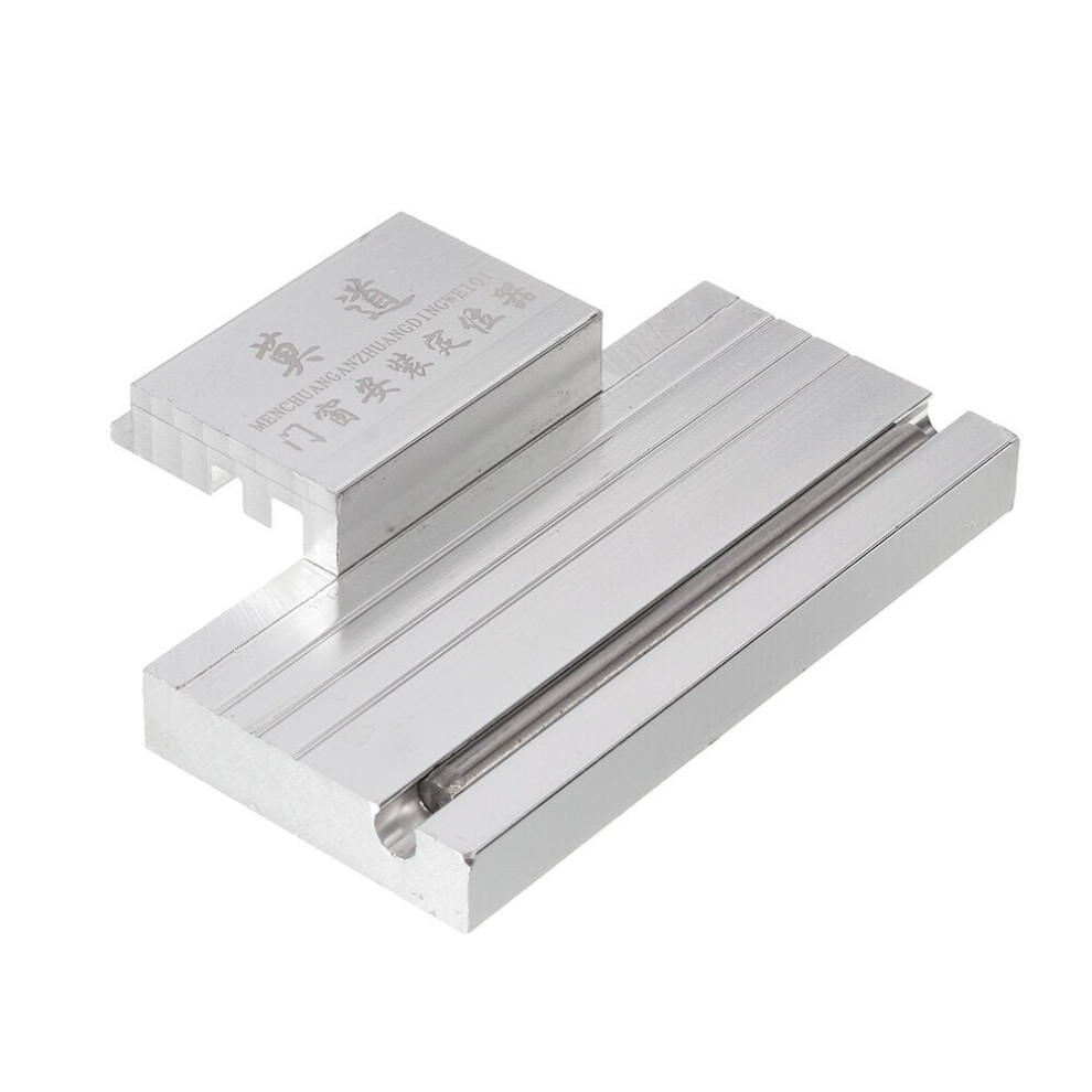 (Silver) Installation Locator Door Window Installation Tool Artifact Casement window Aluminum Alloy Sash Locator Tools Kit