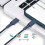 Câble USB C/Lightning - JUST GREEN - 2 m - Recyclable - Charge et synchronisation - Coton 5