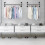 Wall Mount Hanging Garment Storage Rack Industrial Pipe Clothes  Rack 5