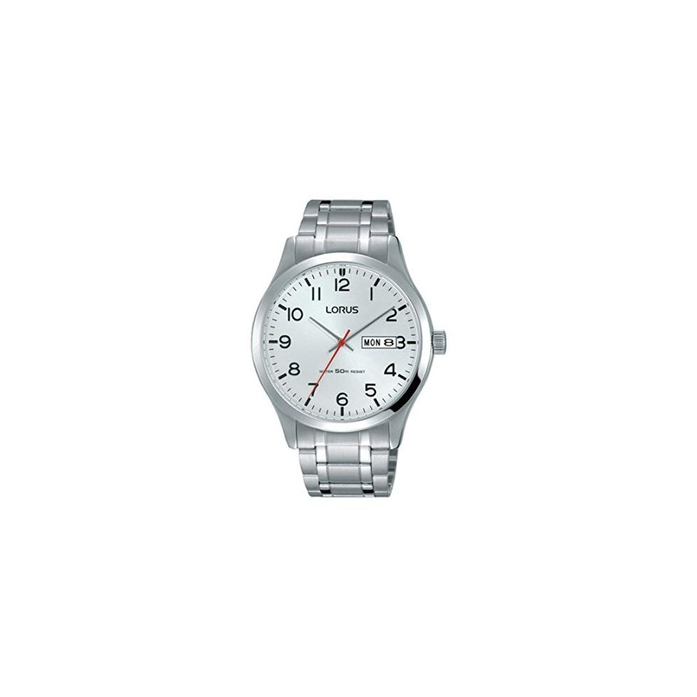 Lorus Rxn39dx9 Mens Gents Stainless Steel Bracelet Wrist Watch Analog Date