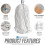 5x Cotton Mop Heads Replacement String Floor Cleaning Heavy Duty PY12 5