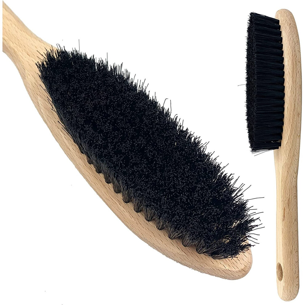 Clothes Brush Wooden Handle Pet Animal Hair Lint Remover Coat Fluff