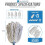 5x Cotton Mop Heads Replacement String Floor Cleaning Heavy Duty PY12 8