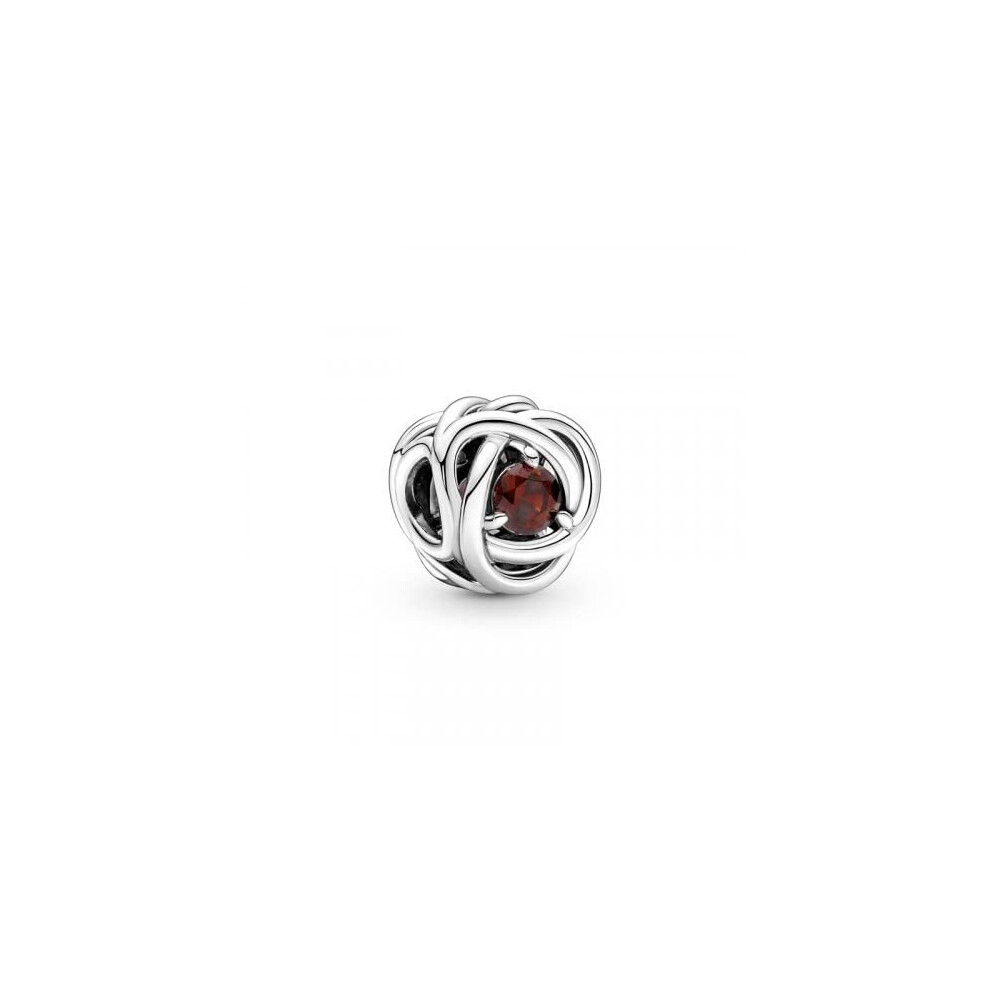 Charm Pandora 790065C06 CÃ­rculo eternity rojo