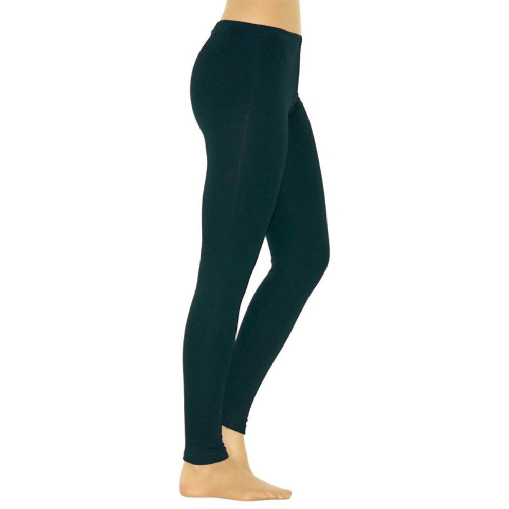 (Green, XL) Women High Waist Yoga Fitness Pants Stretch Leggings