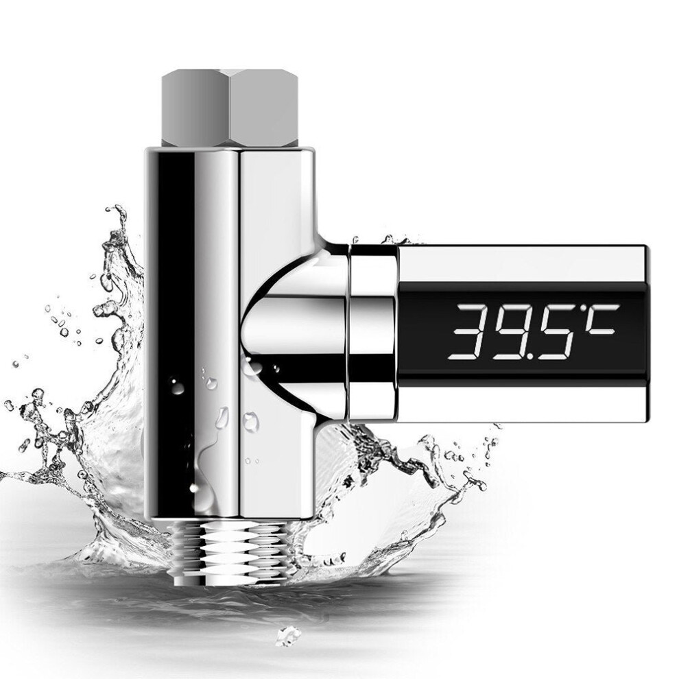 LED Shower Thermometer Digital Shower Celsius Temperature Display Shower Head