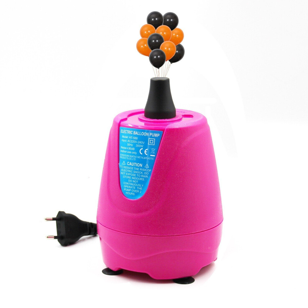 Electric Air Balloon Pump 220V 300W Blower Portable Inflator for Party Decoration Faster and Save Time