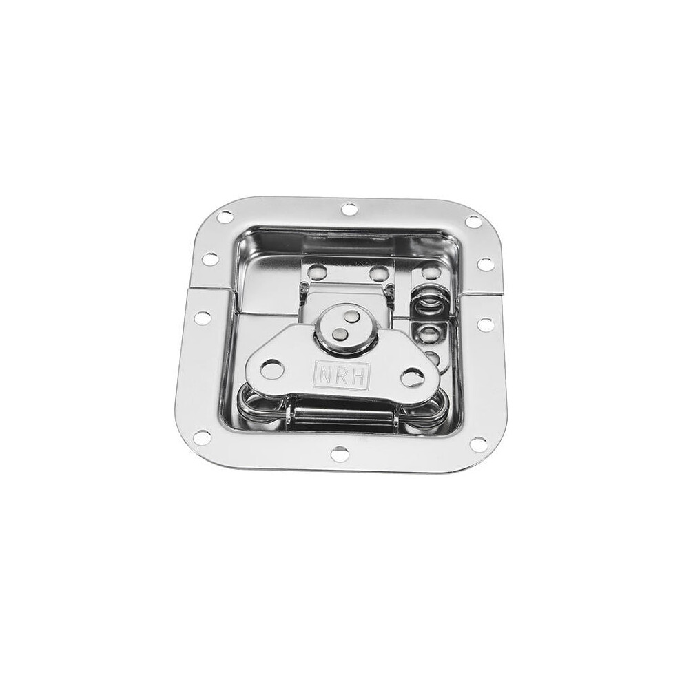 Twist Butterfly Draw Latch Rotary Turn Cold Rolled Silver Recessed