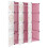 VidaXL vidaXL Kinderschrank Modular mit 12 Würfeln Rosa PP 6