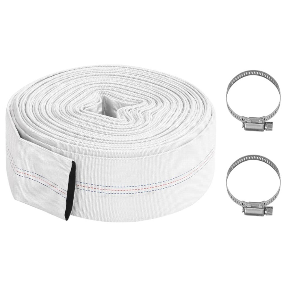 (76 mm/20 m) vidaXL Fire Hose PVC Irrigation Pump Water Hose Lay Flat Pipe Multi Sizes