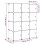 VidaXL vidaXL Kinderschrank Modular mit 12 Würfeln Rosa PP 4