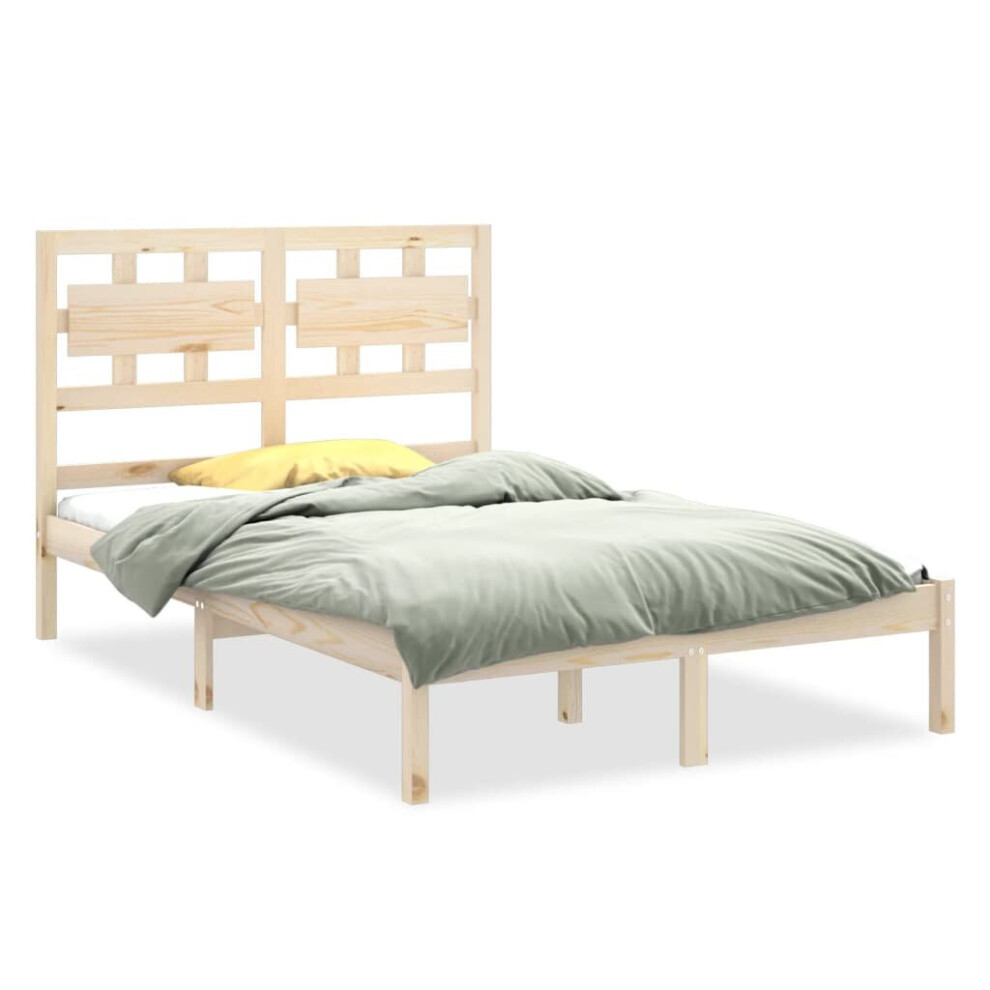 (brown, 120 x 200 cm) vidaXL Solid Wood Bed Frame Bedroom Bedstead Bed Base Multi Colours/Sizes